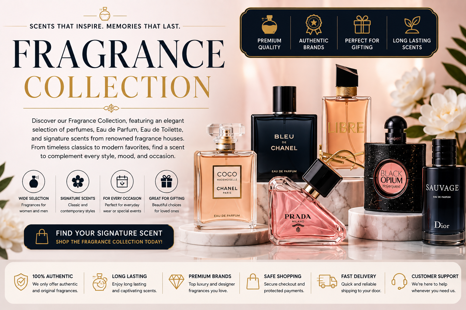 Fragrance collection
