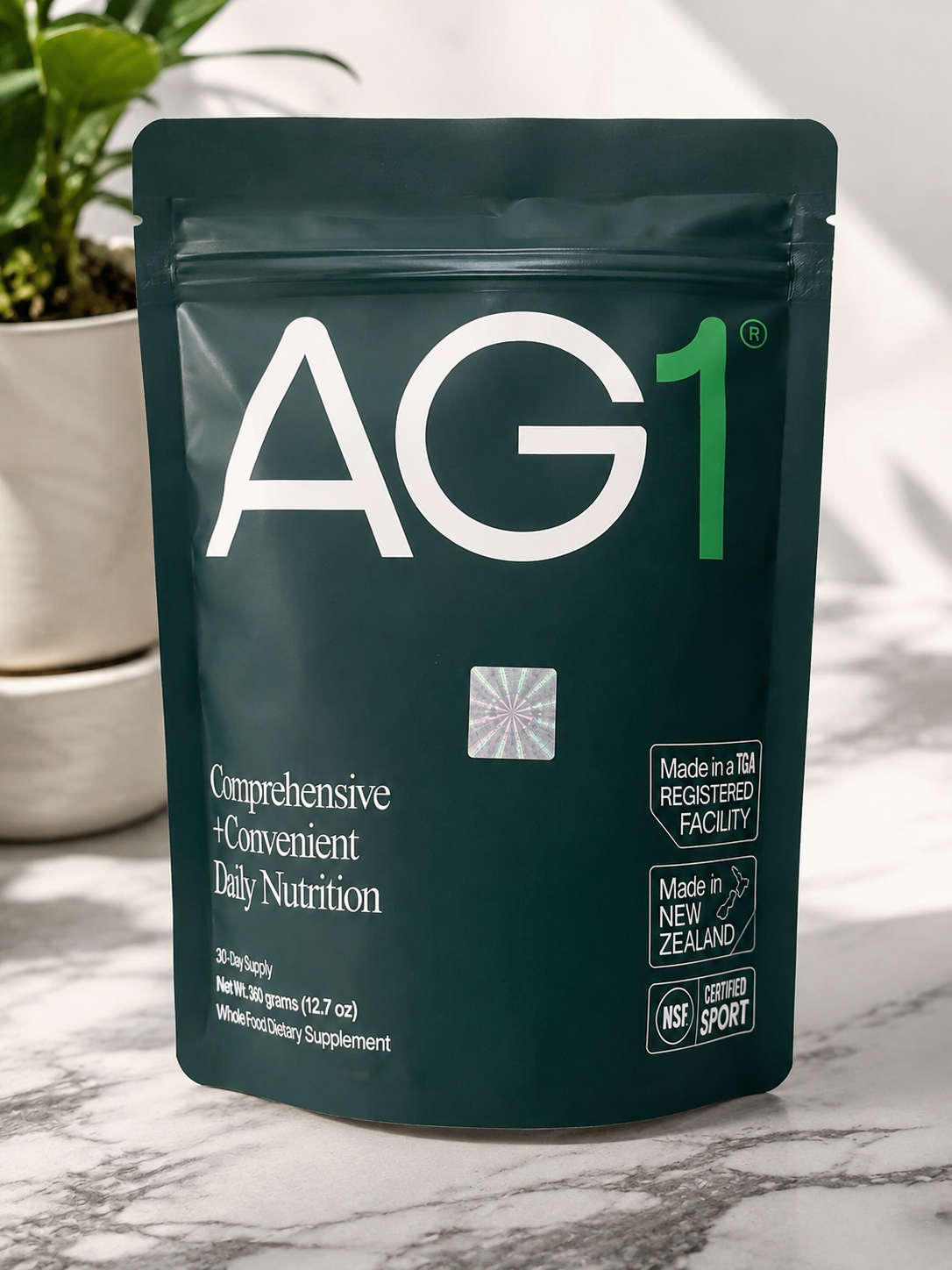 AG1 Athletic Greens Daily Nutrition Powder – 30 Servings | New Authentic