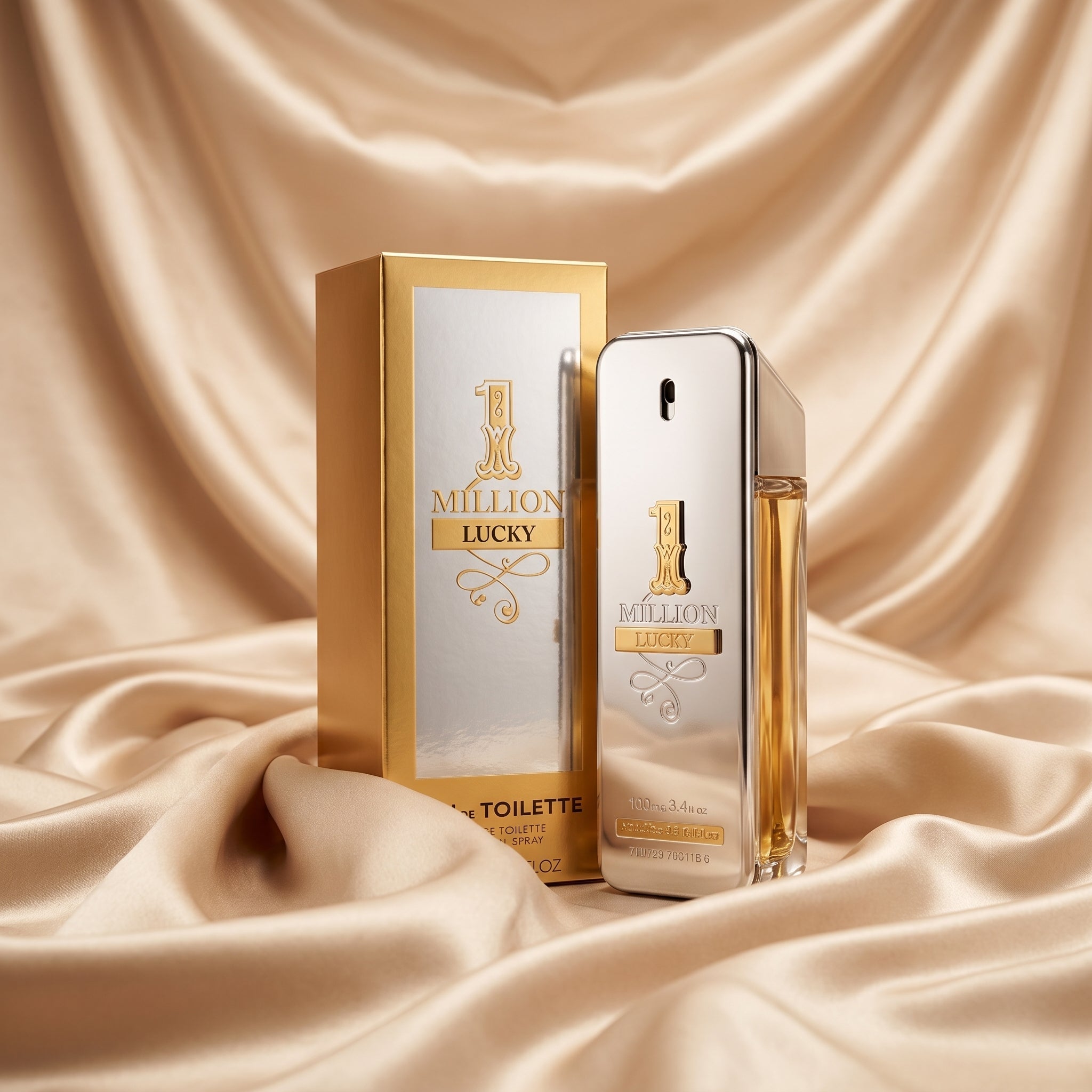 Paco Rabanne 1 Million Lucky EDT for Men 3.4 oz / 100ml Eau de Toilette Spray