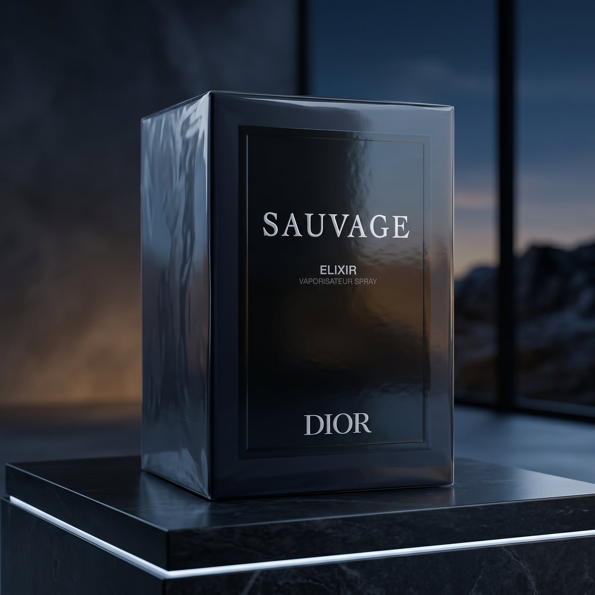 Dior Sauvage Elixir Parfum for Men 3.4 fl oz / 100ml Intense Long-Lasting Fragrance