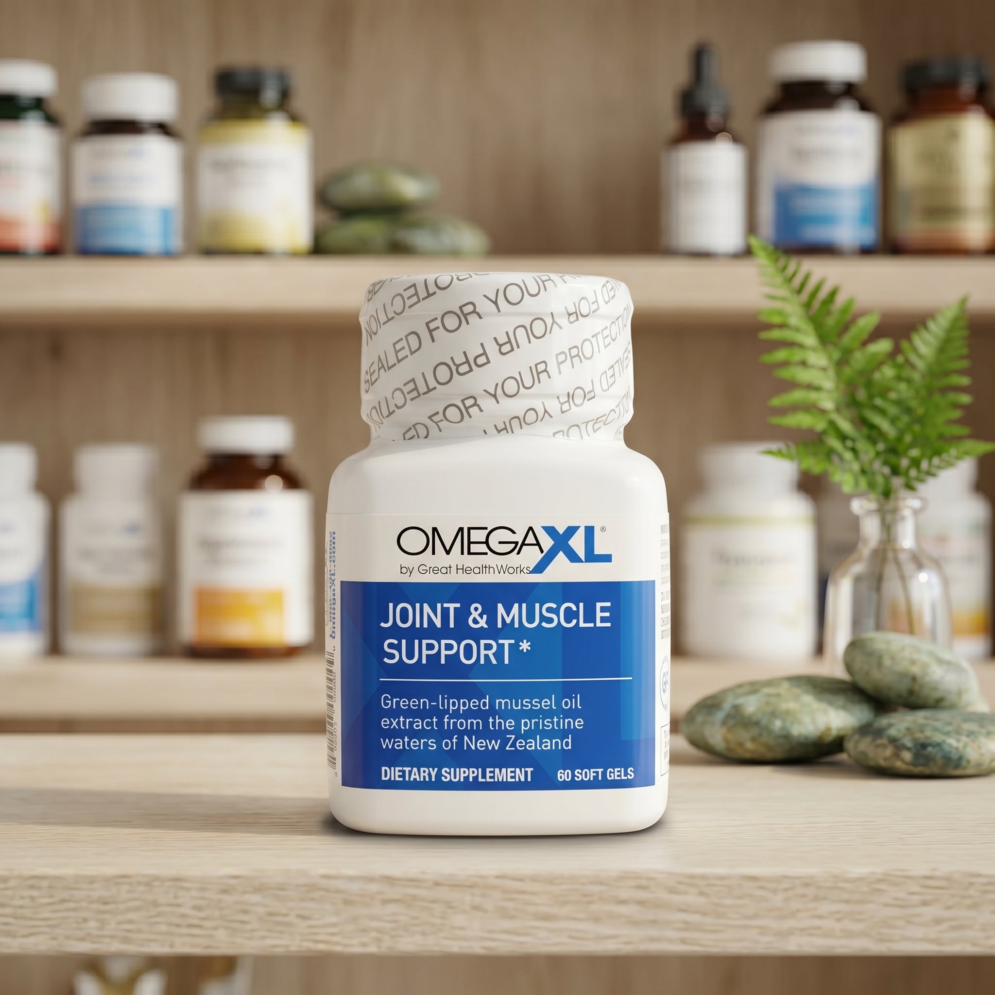 OmegaXL Joint Support Supplement – Fast Acting Joint & Muscle  Relief Softgels