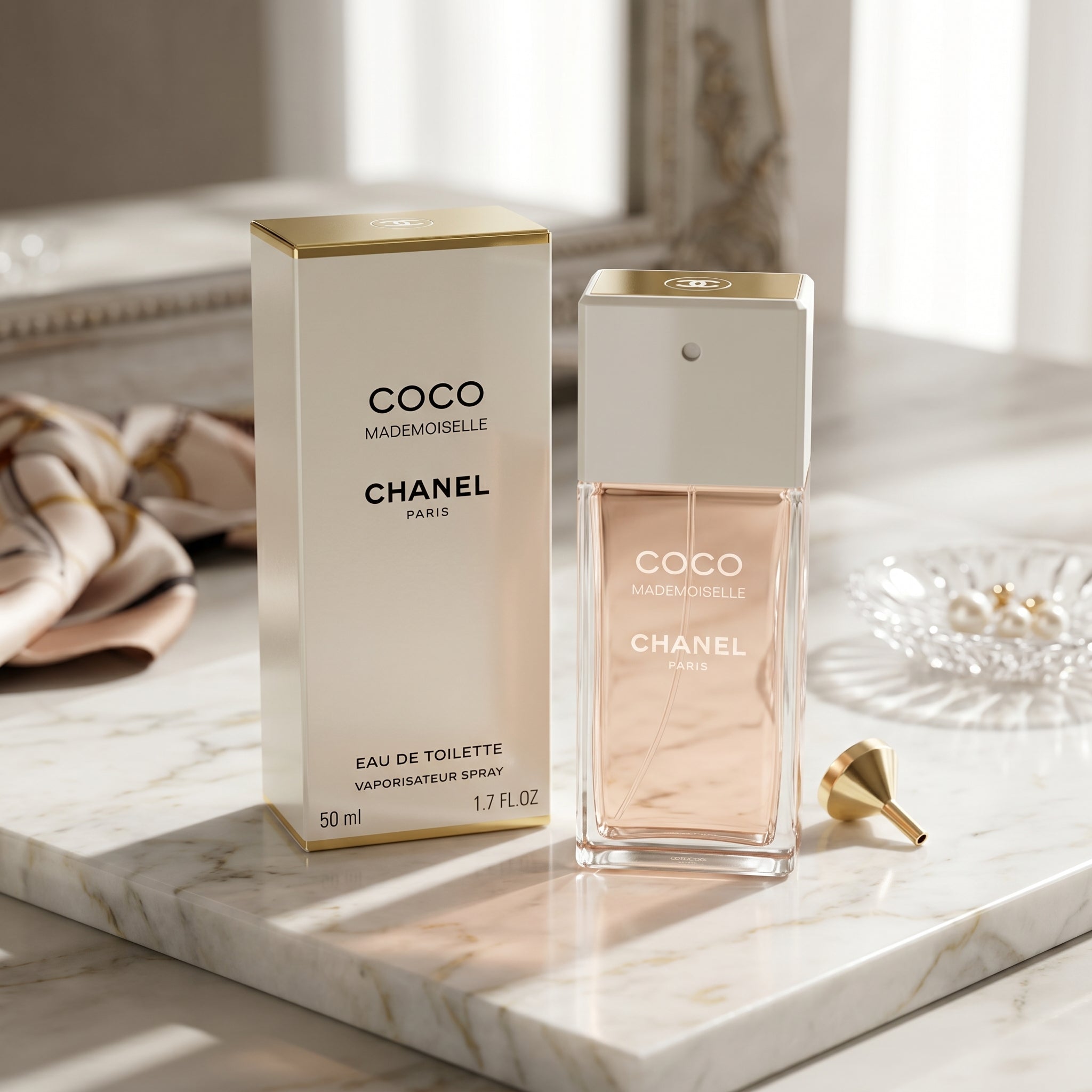 CHANEL Coco Mademoiselle Eau de Toilette 1.7 oz – Luxury  Fragrance